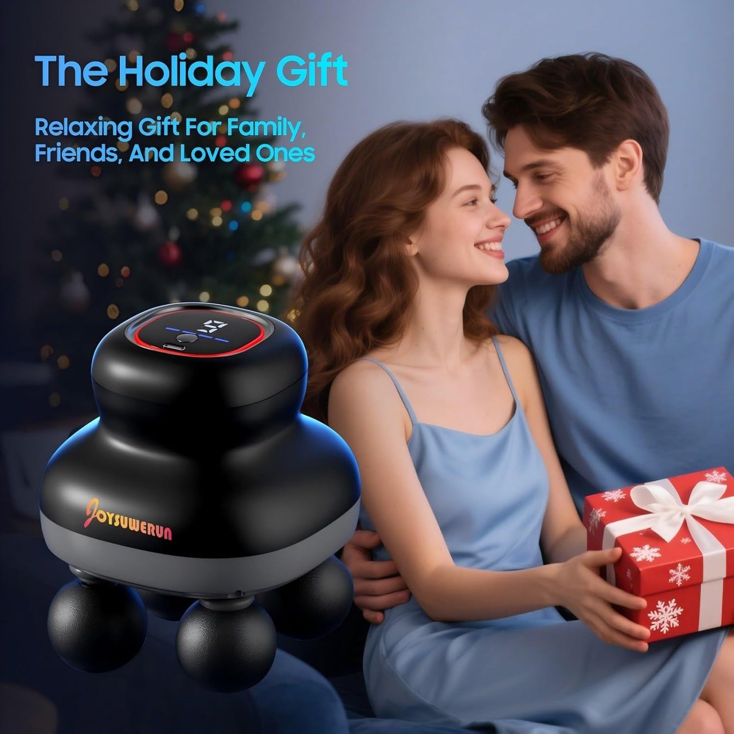 Massage Gun | Electric Percussion Massager with 4 Heads – Tier Velocity