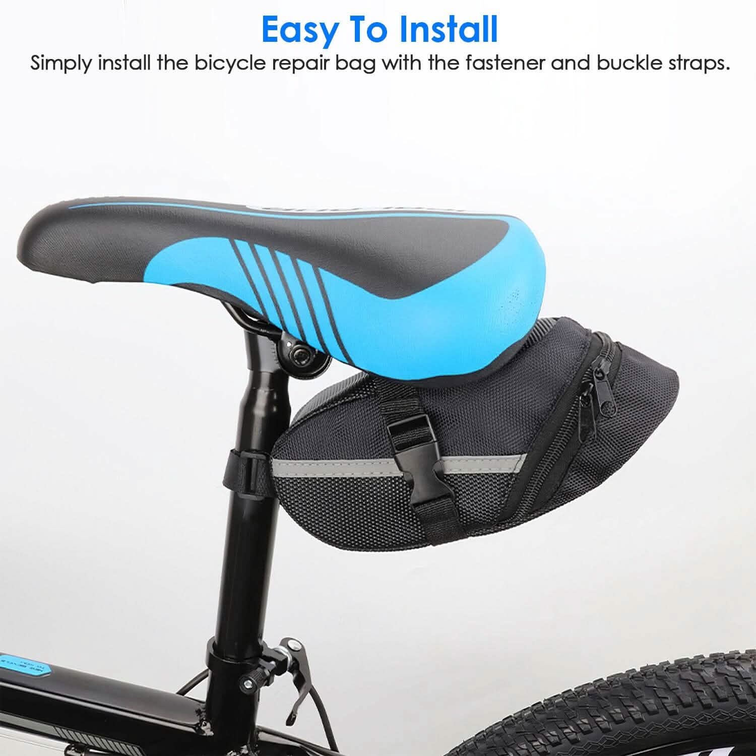 16-in-1 Bike Tire Repair Kit | Portable Cycling Emergency Tool Set