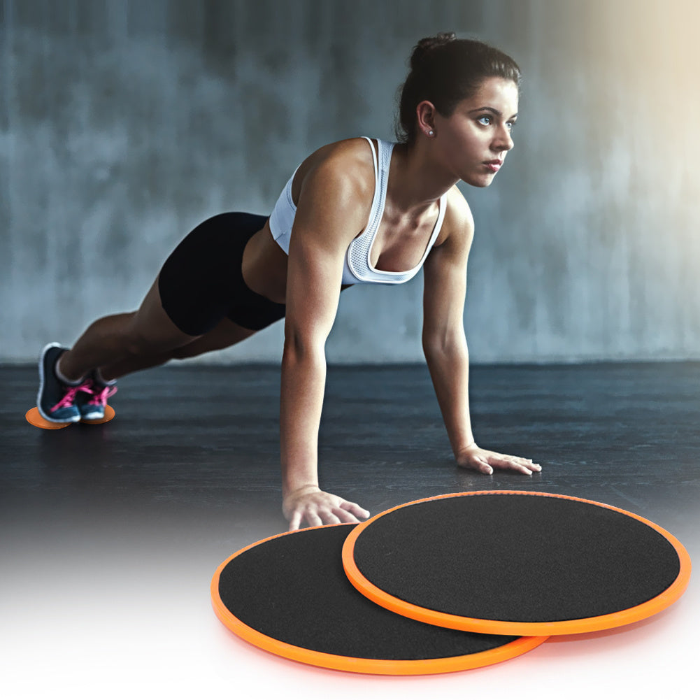 Core Sliding Discs | Abdominal Glide Plates for Full-Body Training