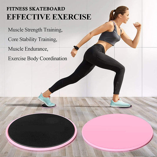 Core Sliding Discs | Abdominal Glide Plates for Full-Body Training