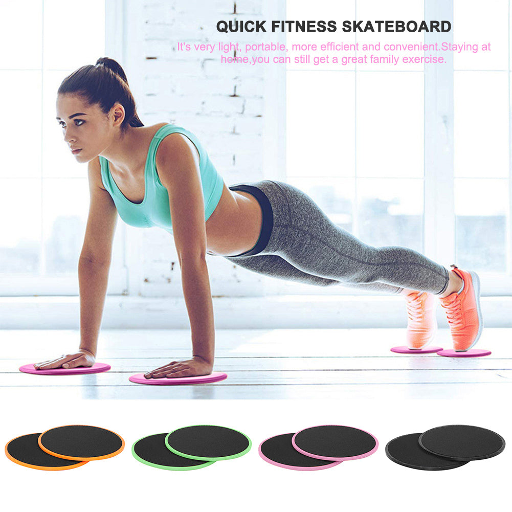 Core Sliding Discs | Abdominal Glide Plates for Full-Body Training