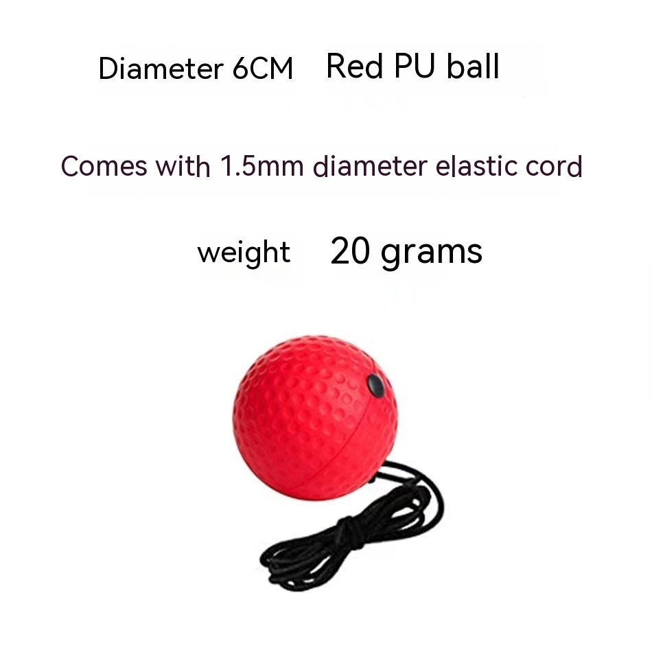 Head-Mounted Boxing Reaction Ball – Speed & Reflex Training