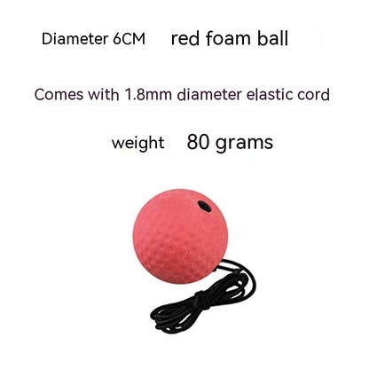 Head-Mounted Boxing Reaction Ball – Speed & Reflex Training