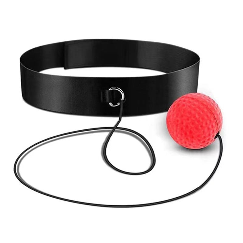 Head-Mounted Boxing Reaction Ball – Speed & Reflex Training
