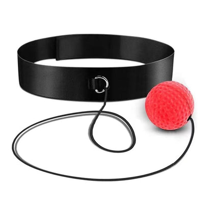 Head-Mounted Boxing Reaction Ball – Speed & Reflex Training