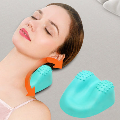Cervical Traction Massage Pillow – Neck Pain Relief & Spine Support