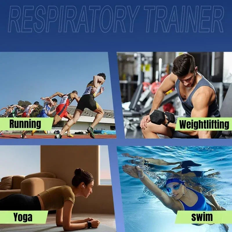 Breathing Trainer | Adjustable Resistance Lung Exerciser