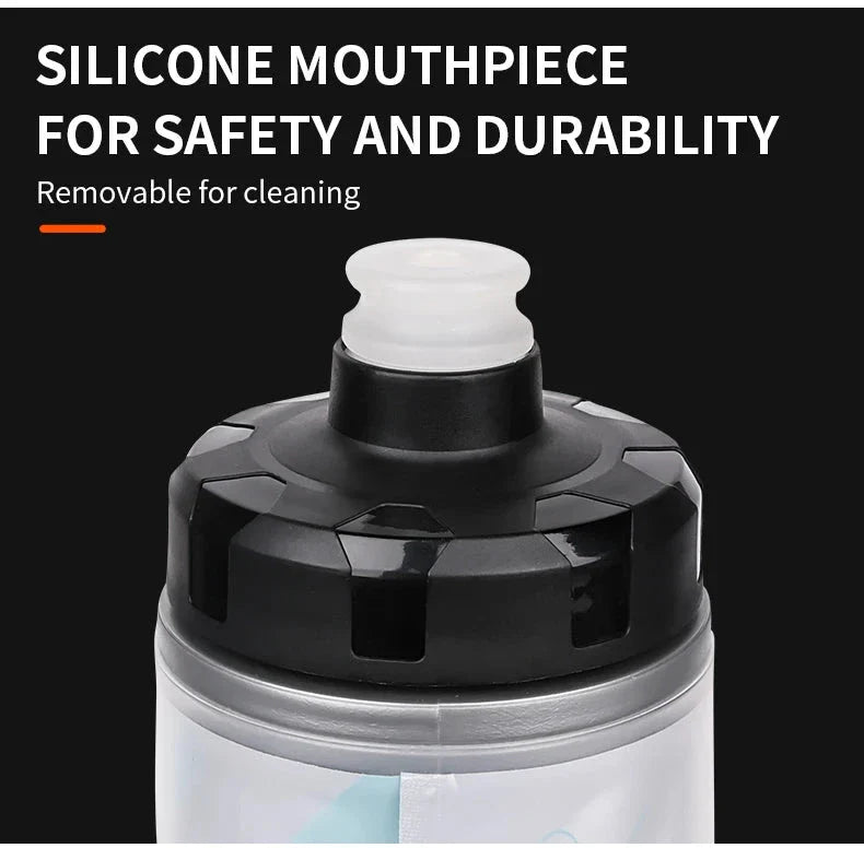 Cycling Water Bottle | 610ML BPA-Free Insulated Bike Bottle