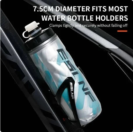 Cycling Water Bottle | 610ML BPA-Free Insulated Bike Bottle