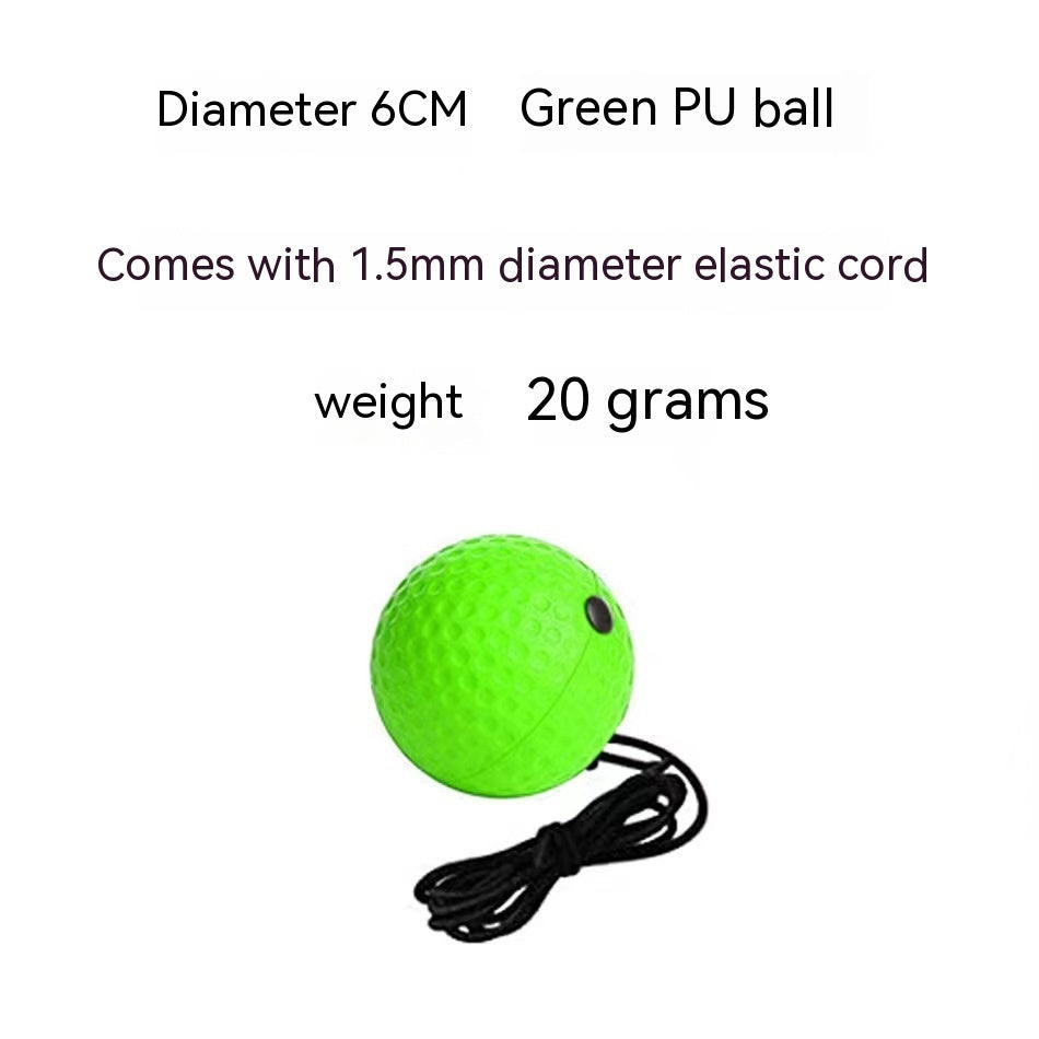 Head-Mounted Boxing Reaction Ball – Speed & Reflex Training