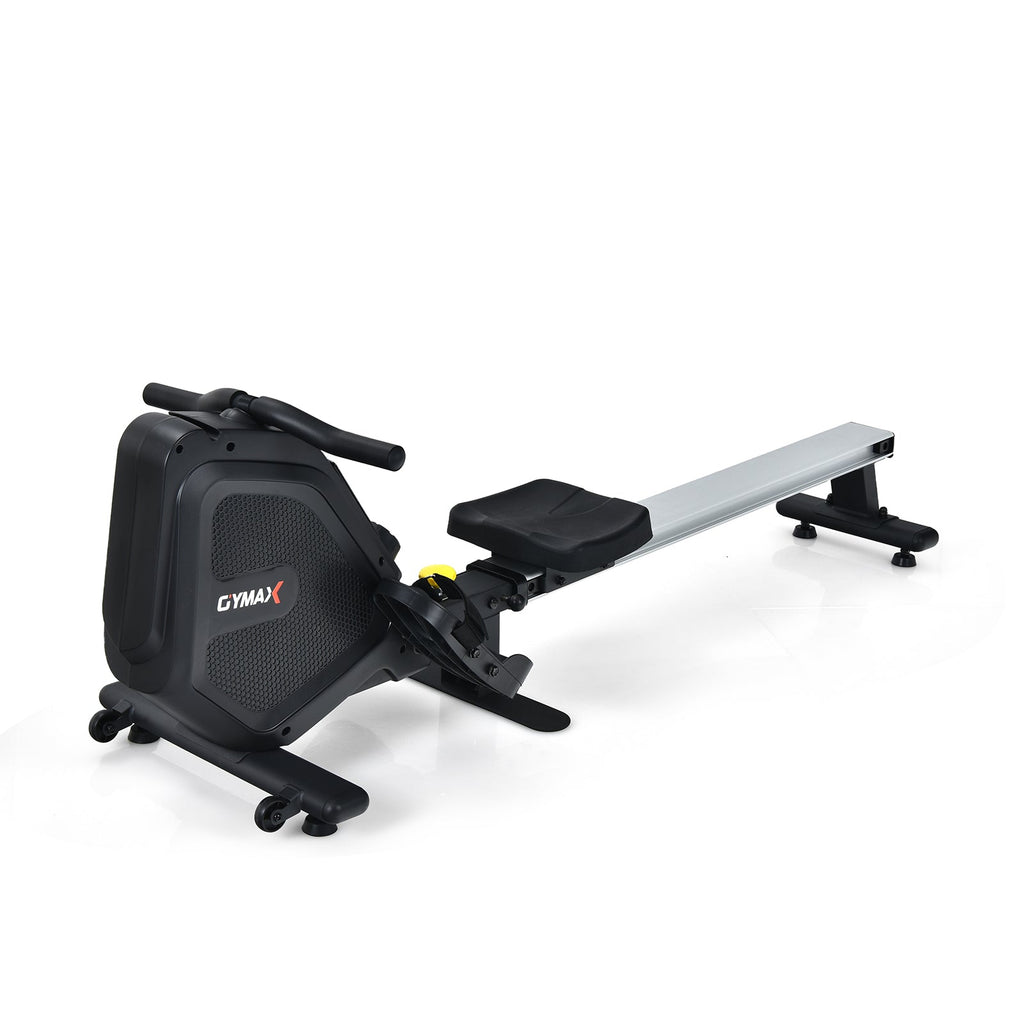 Folding Magnetic Rowing Machine | 8-Level Resistance with Monitor & Aluminum Rail