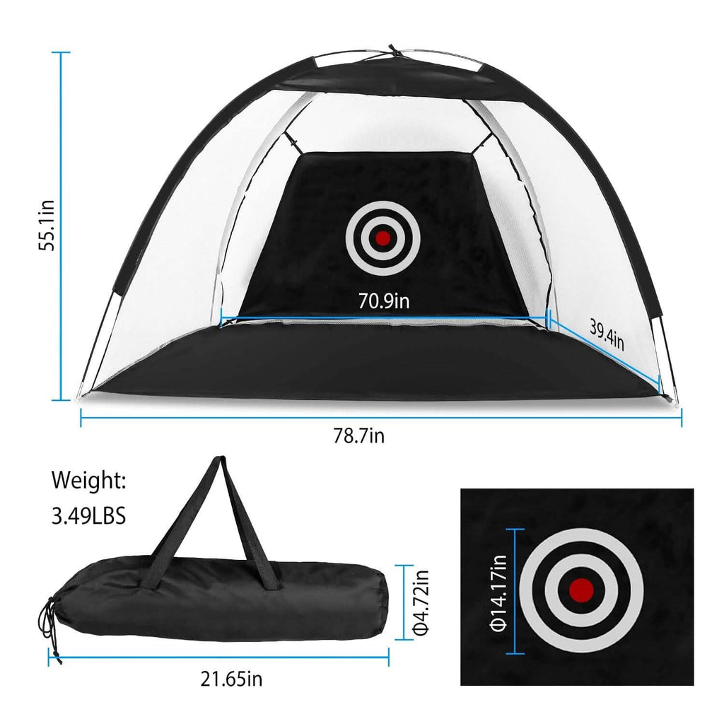 Golf Practice Net | Indoor & Outdoor Hitting Training Aid