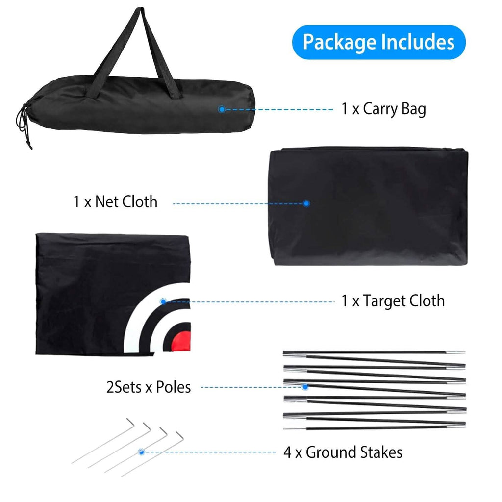Golf Practice Net | Indoor & Outdoor Hitting Training Aid