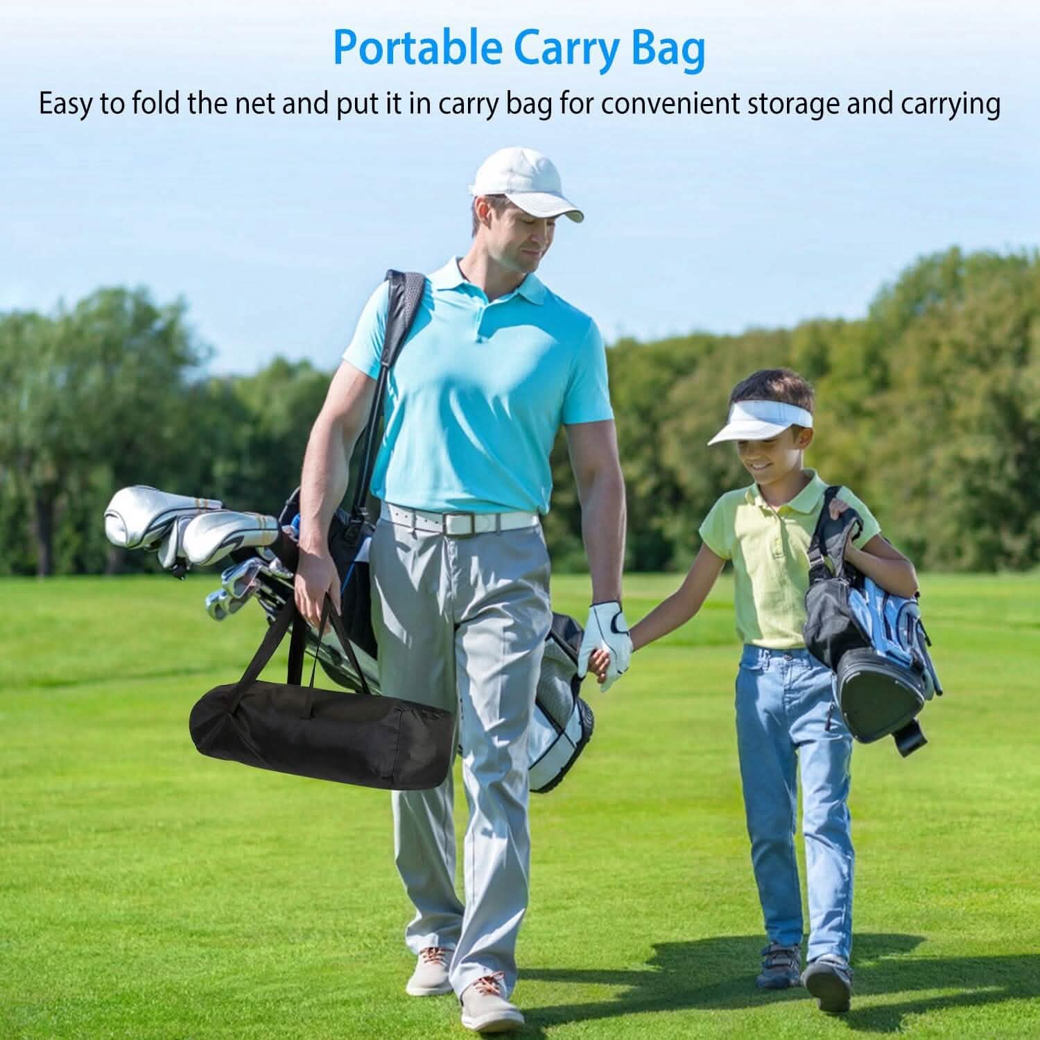 Golf Practice Net | Indoor & Outdoor Hitting Training Aid