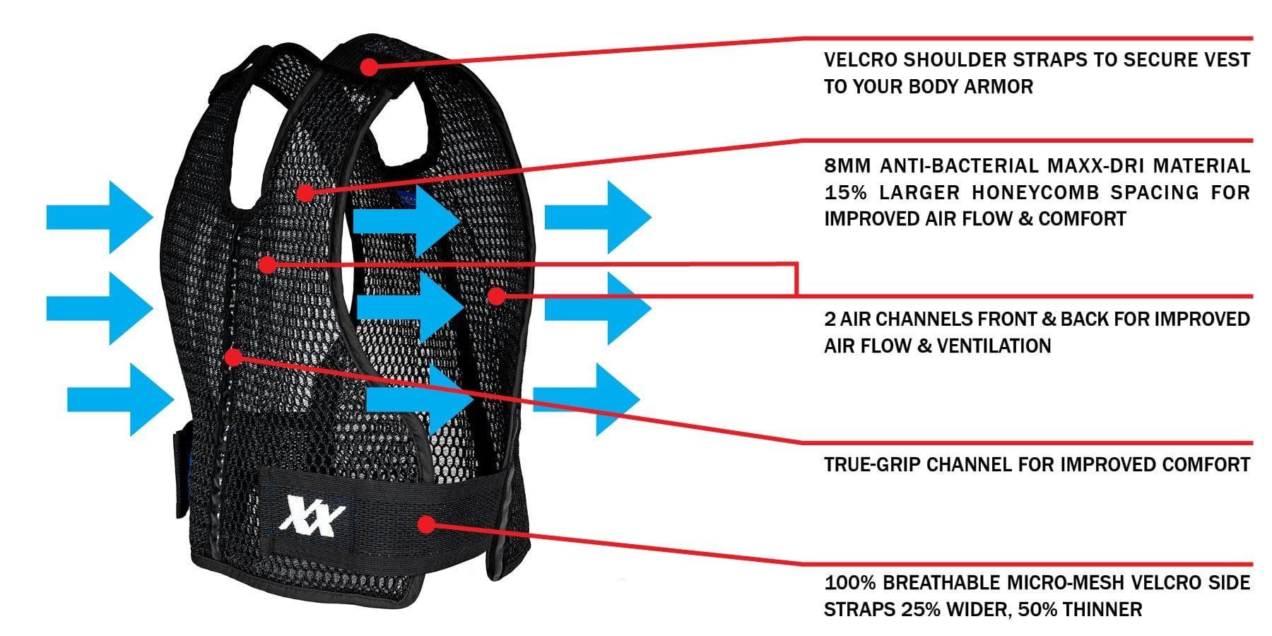Maxx-Dri Vest 4.0 | Body Armor Ventilation & Cooling Vest