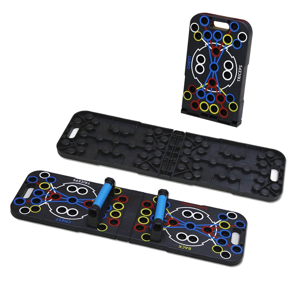 Push Up Board | Multifunctional Home Strength Training Set with 15 Accessories