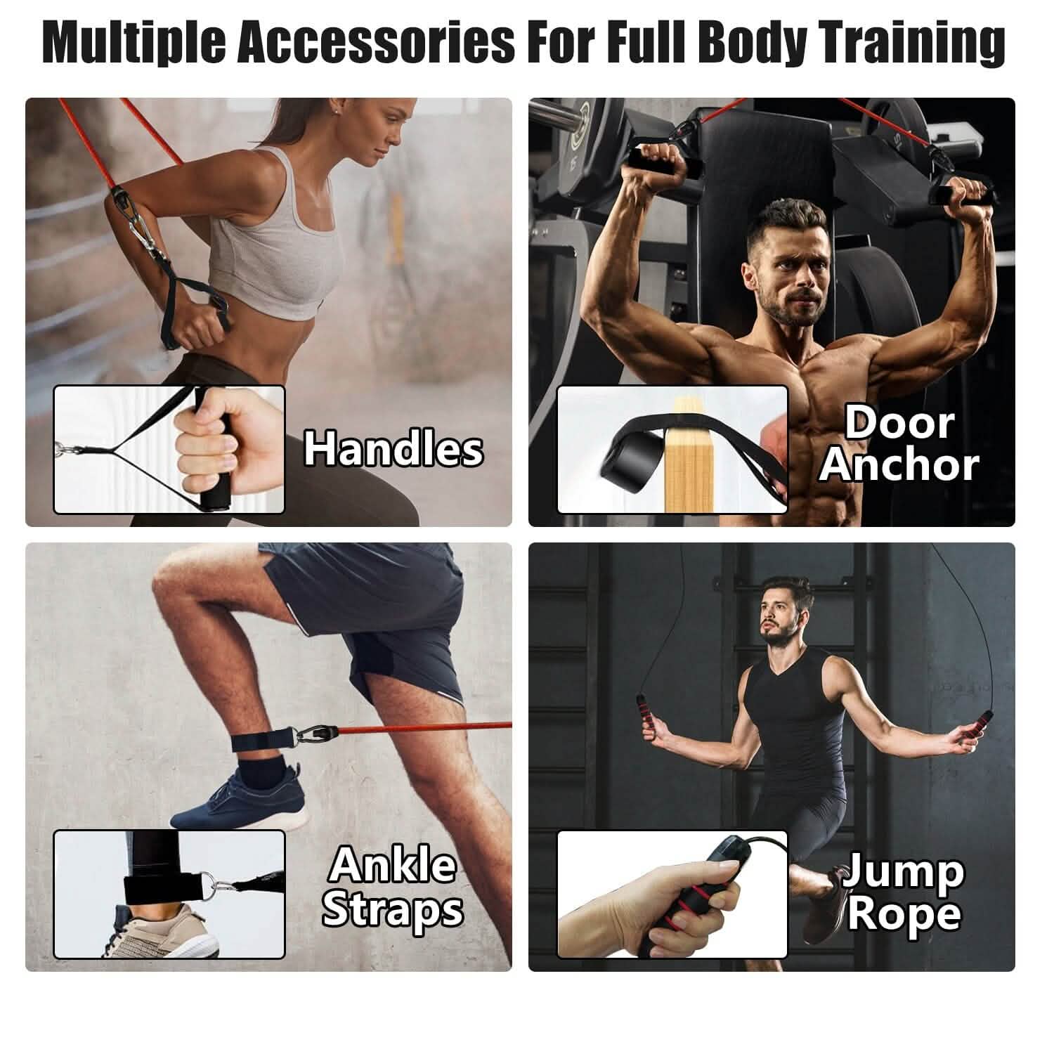Push Up Board | Multifunctional Home Strength Training Set with 15 Accessories