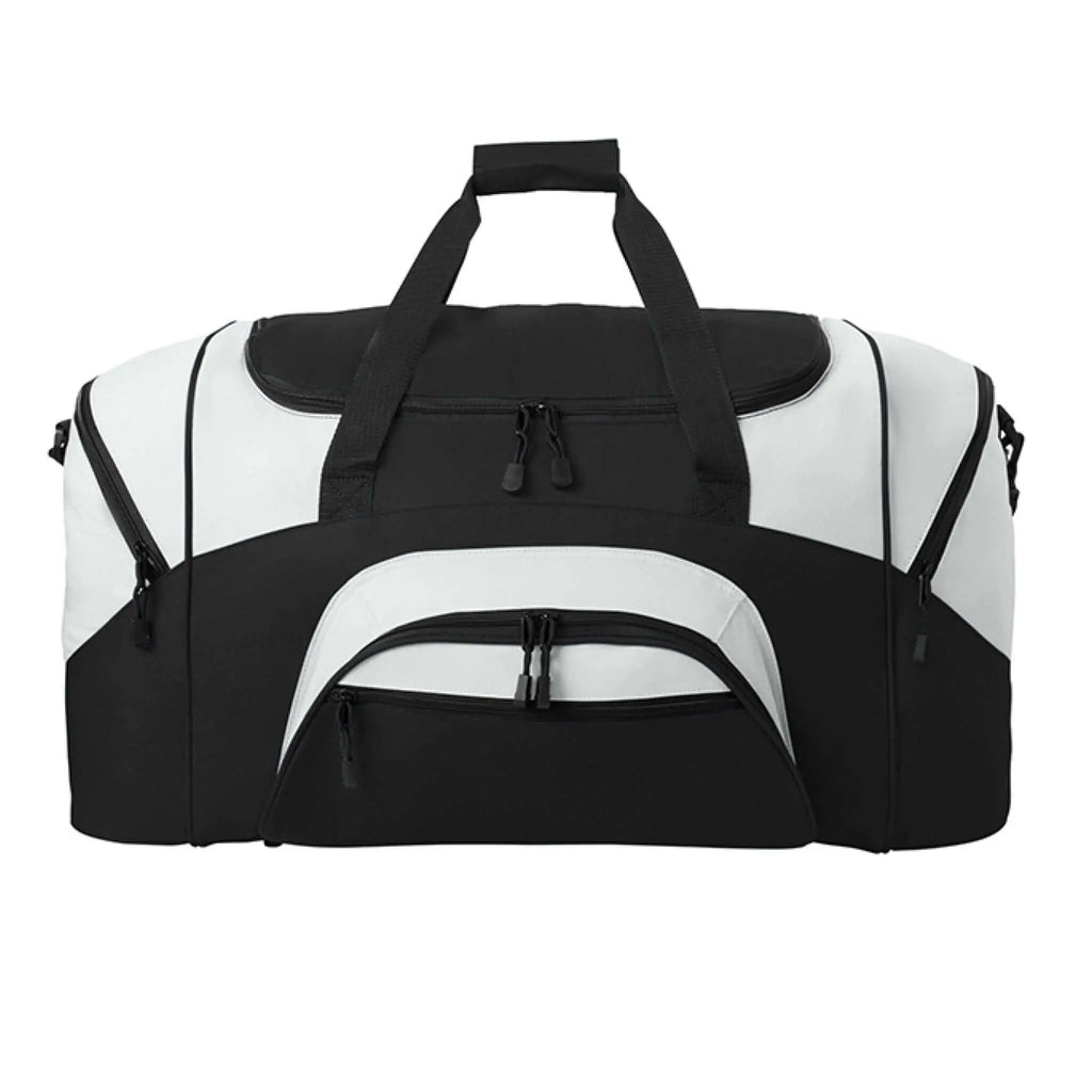Sport Duffel Bag | Colorblock Gym & Travel Gear Bag