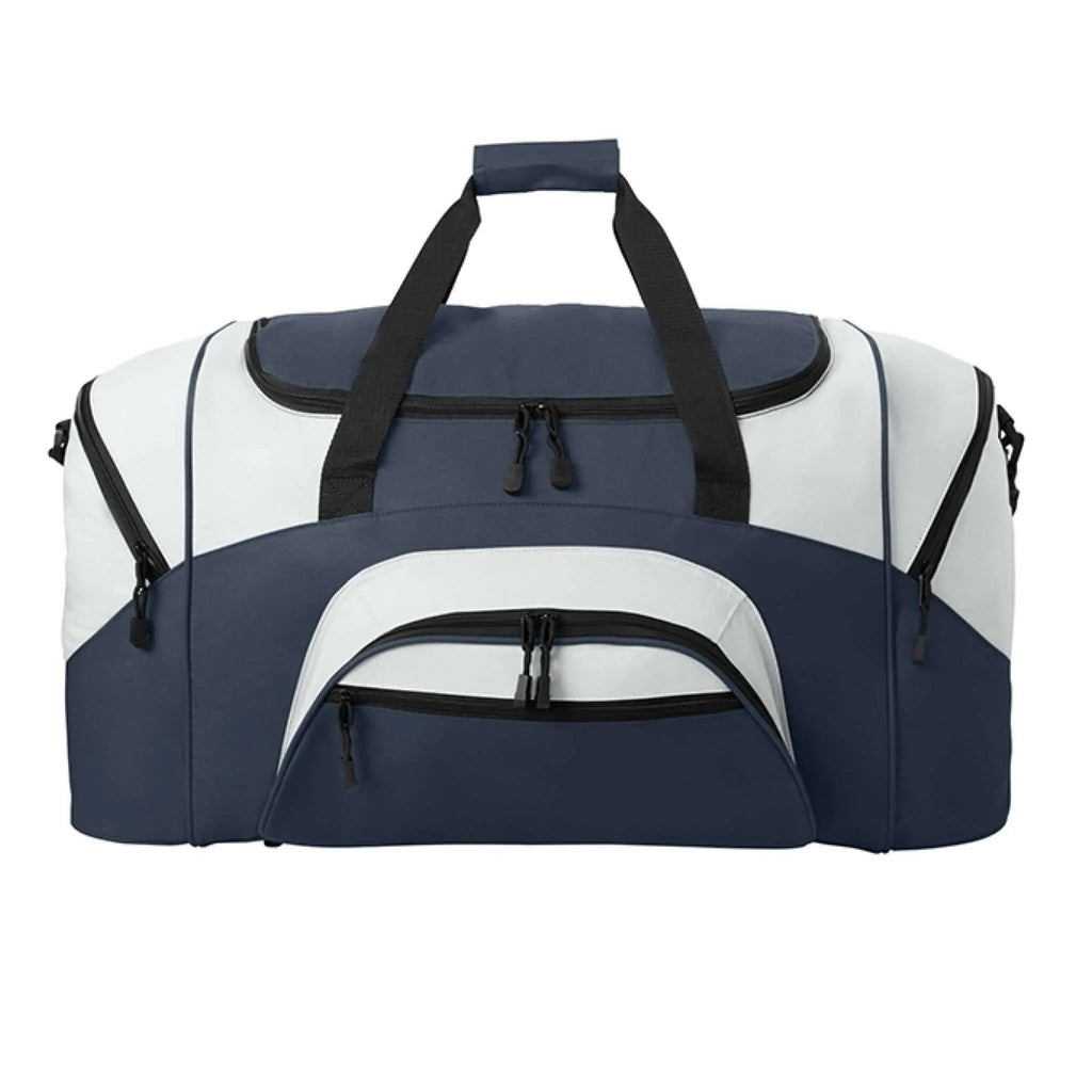 Sport Duffel Bag | Colorblock Gym & Travel Gear Bag