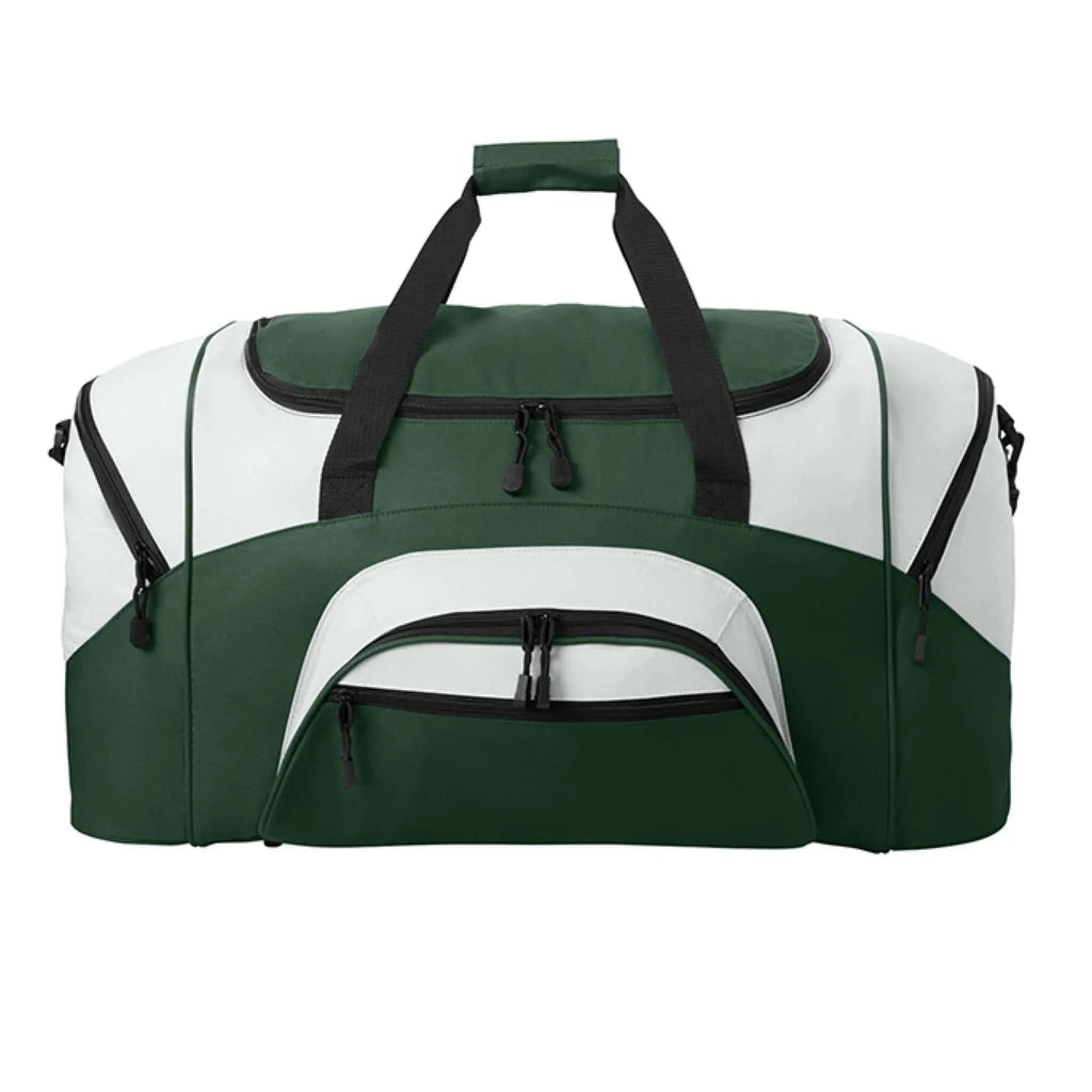 Sport Duffel Bag | Colorblock Gym & Travel Gear Bag
