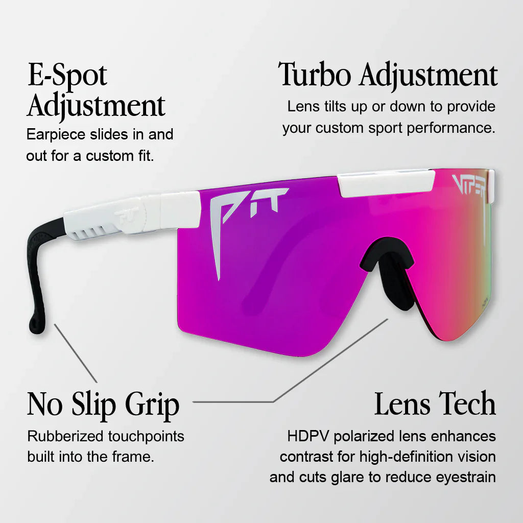 Pit Viper UV400 Polarized Sport Sunglasses – 26 Colors