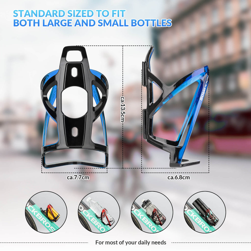 Bike Water Bottle Cage | ROCKBROS FK-338 Lightweight Universal Fit