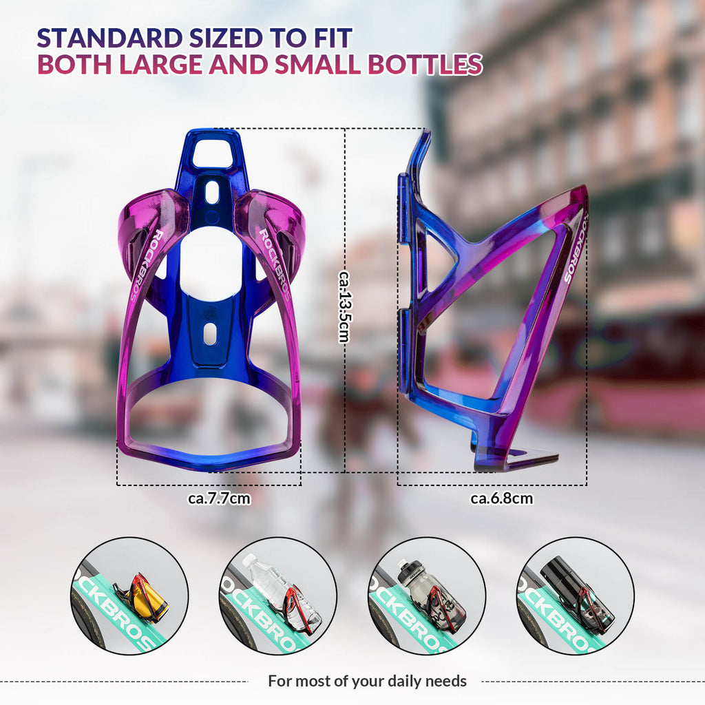 Bike Water Bottle Cage | ROCKBROS FK-338 Lightweight Universal Fit