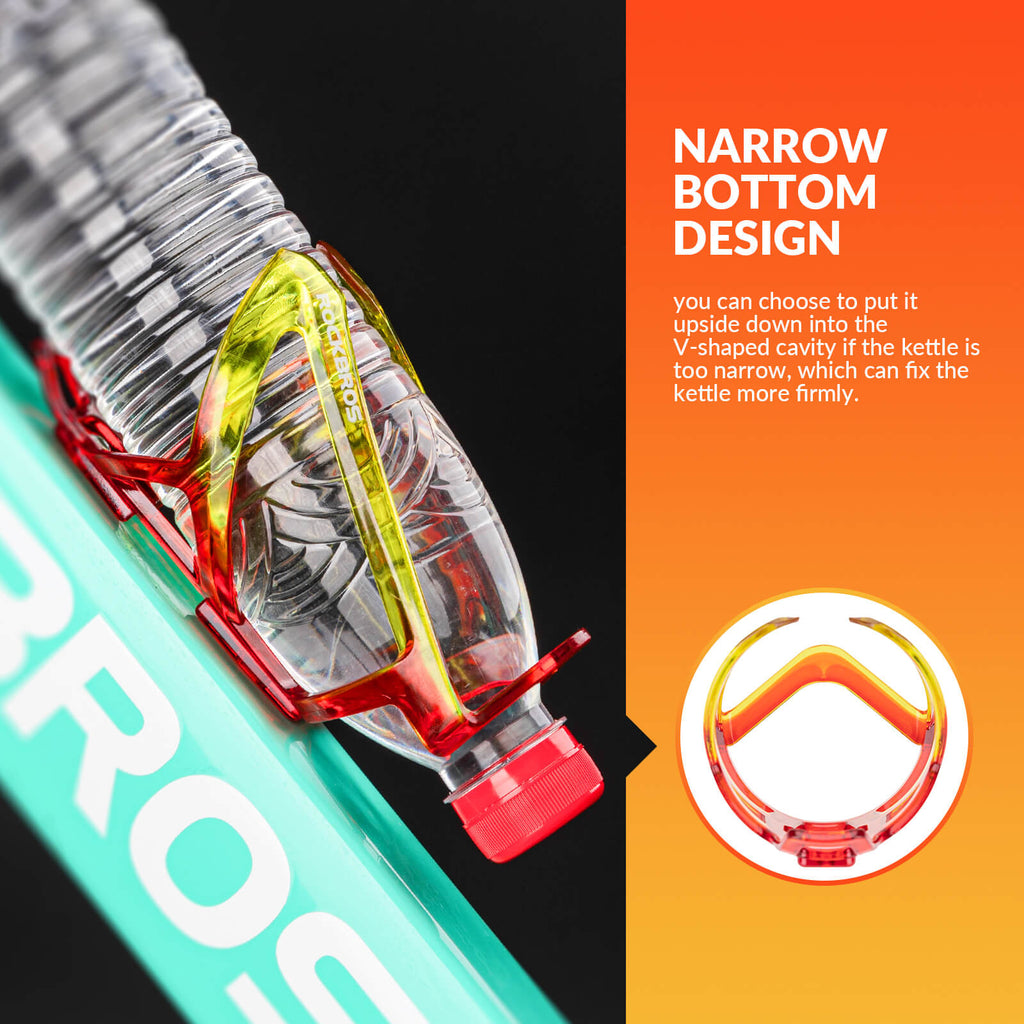 Bike Water Bottle Cage | ROCKBROS FK-338 Lightweight Universal Fit