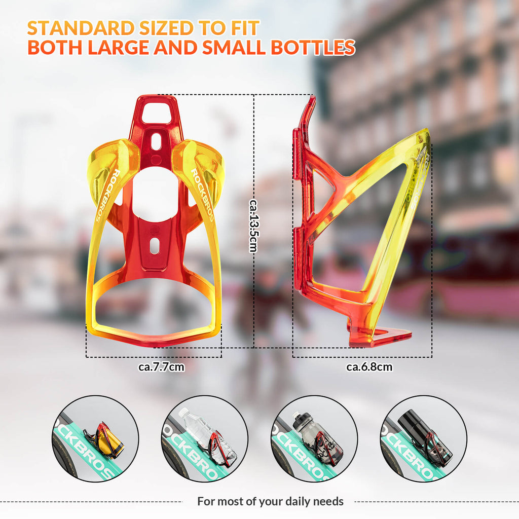 Bike Water Bottle Cage | ROCKBROS FK-338 Lightweight Universal Fit