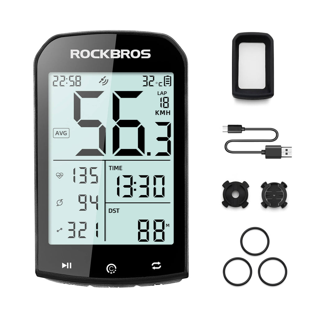 ROCKBROS M1 Bike GPS Computer | Smart Cycling Computer with ANT+ & Bluetooth