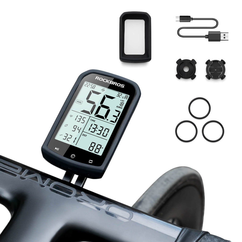 ROCKBROS M1 Bike GPS Computer | Smart Cycling Computer with ANT+ & Bluetooth